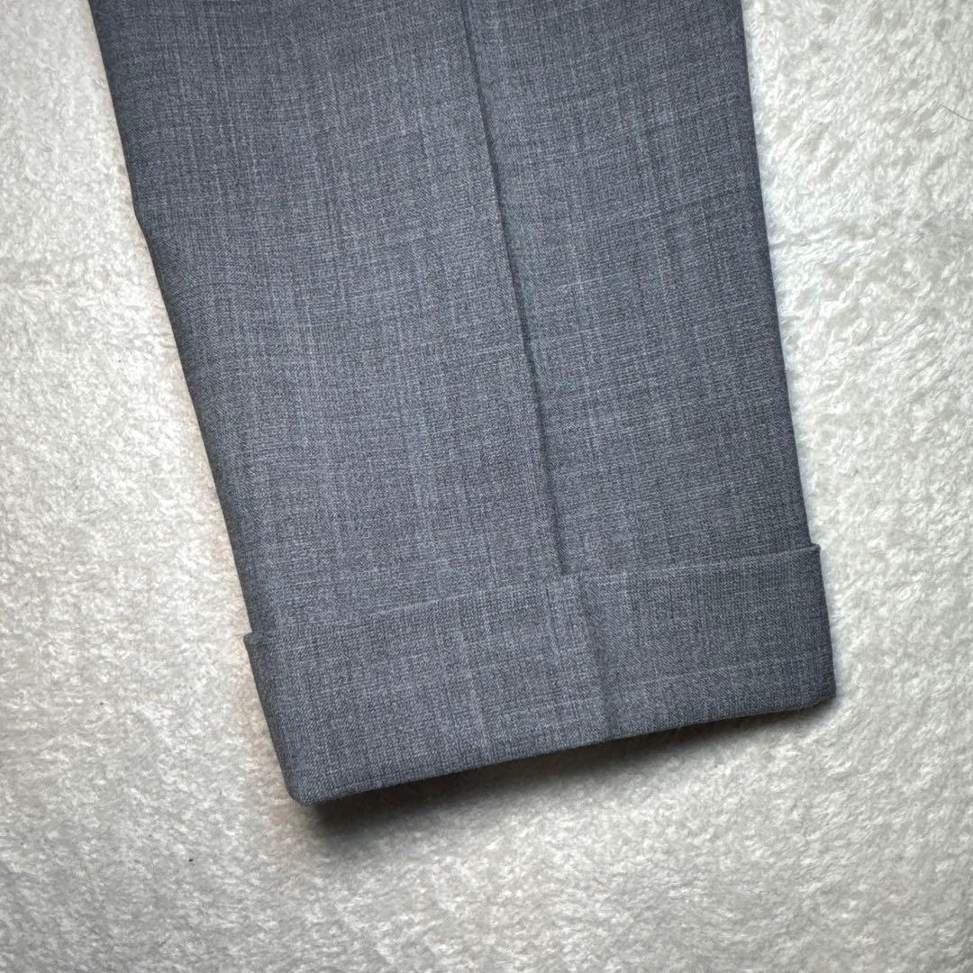 12 未使用　春夏　BRIGLIA ブリリア　イージースラックス　グレー　46M