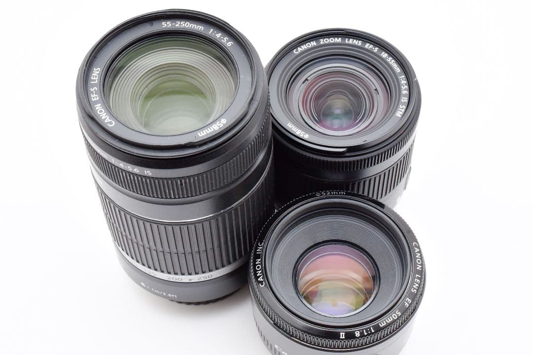 すぐに使える！豪華フルセット✨キヤノン EOS KissX10i✨トリプルレンズ