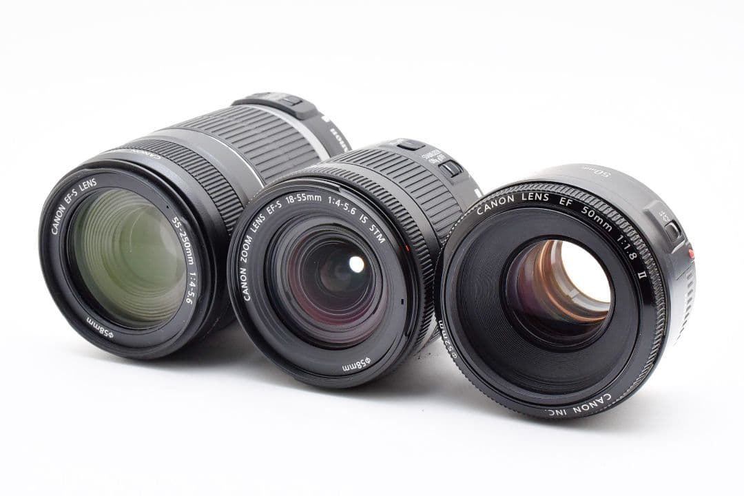 すぐに使える！豪華フルセット✨キヤノン EOS KissX10i✨トリプルレンズ