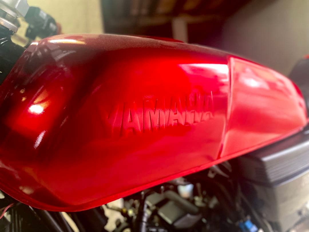 RZ50 外装セット　キャンディーレッド　RA01J RA02J タンク　テール