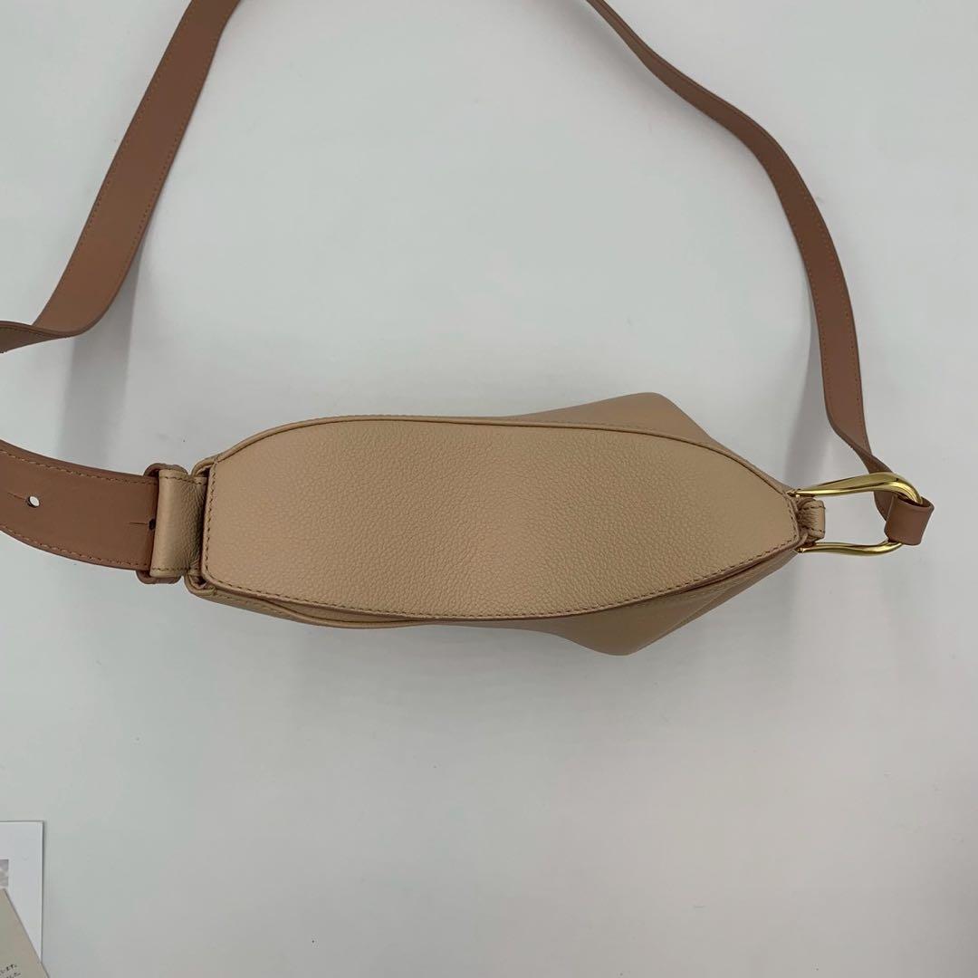 極美品 廃盤完売品 ポレーヌ トンカ 希少色 ショルダーバッグ バゲットバッグ