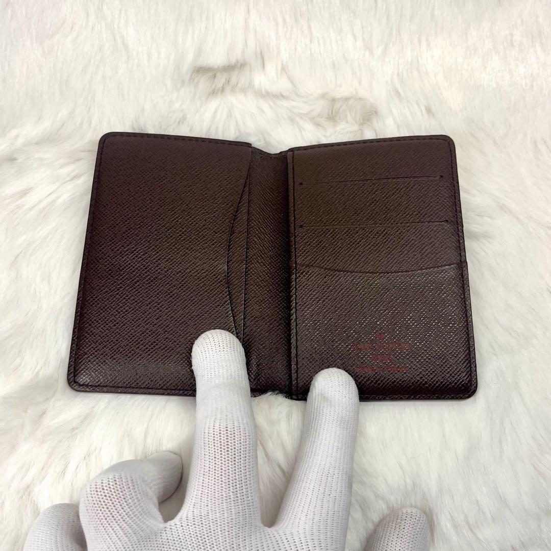 【美品】LOUIS VUITTON ダミエ 名刺ケース