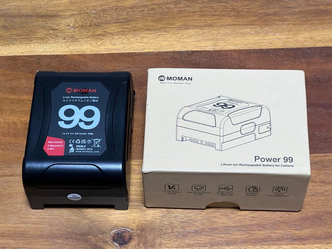 Moman Vマウントバッテリー Power99