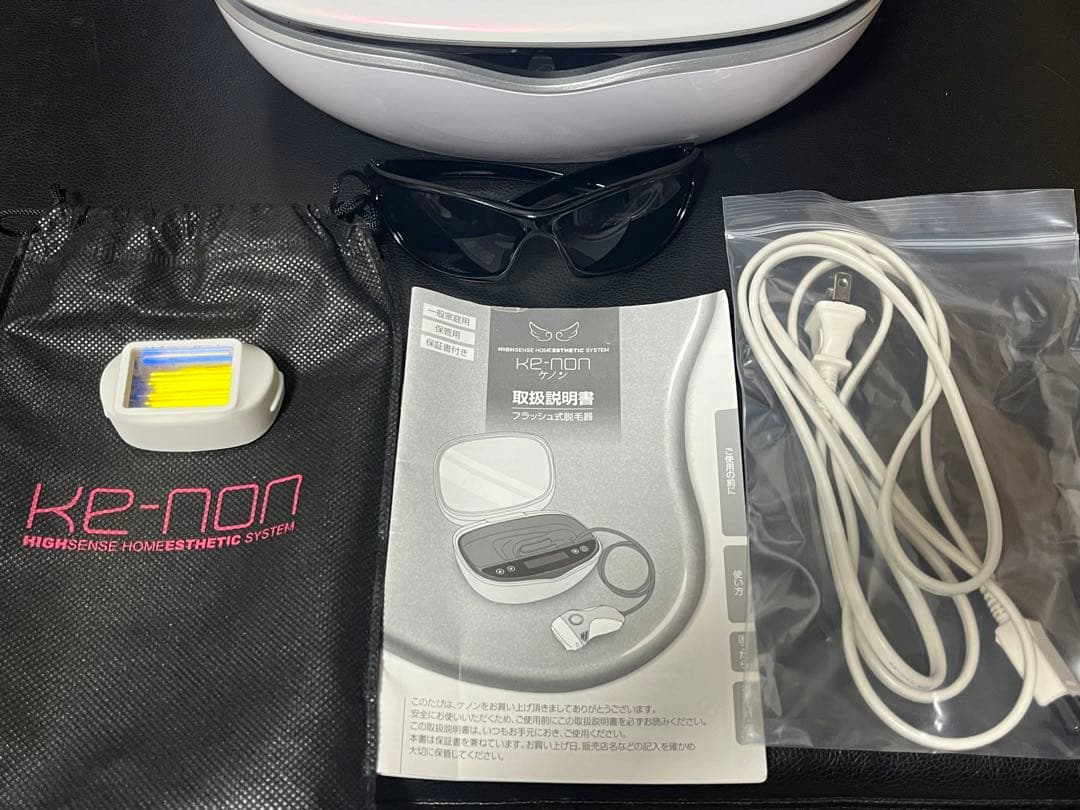 ポッキリ価格‼️送料込み‼️美品 ‼️ケノン6.2 脱毛器 カートリッジ付き‼️美顔器