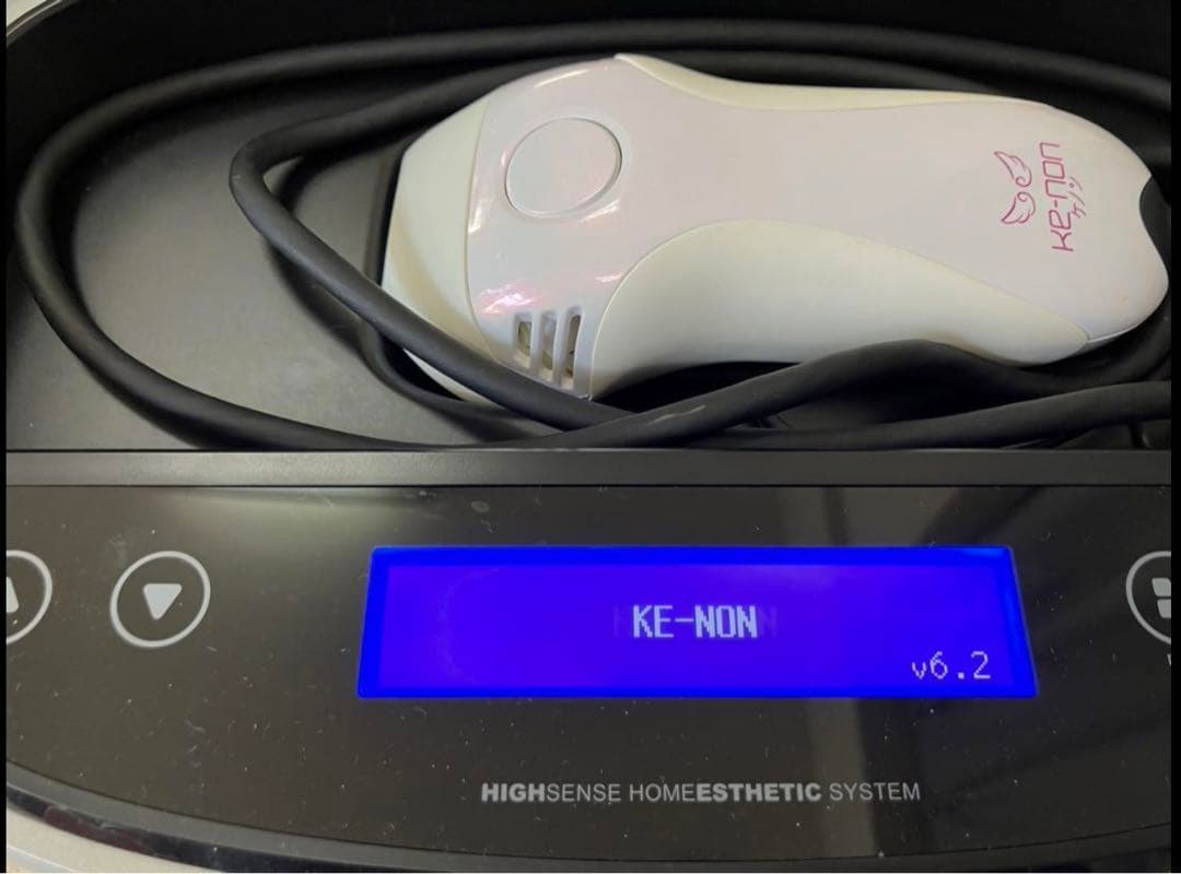 ポッキリ価格‼️送料込み‼️美品 ‼️ケノン6.2 脱毛器 カートリッジ付き‼️美顔器