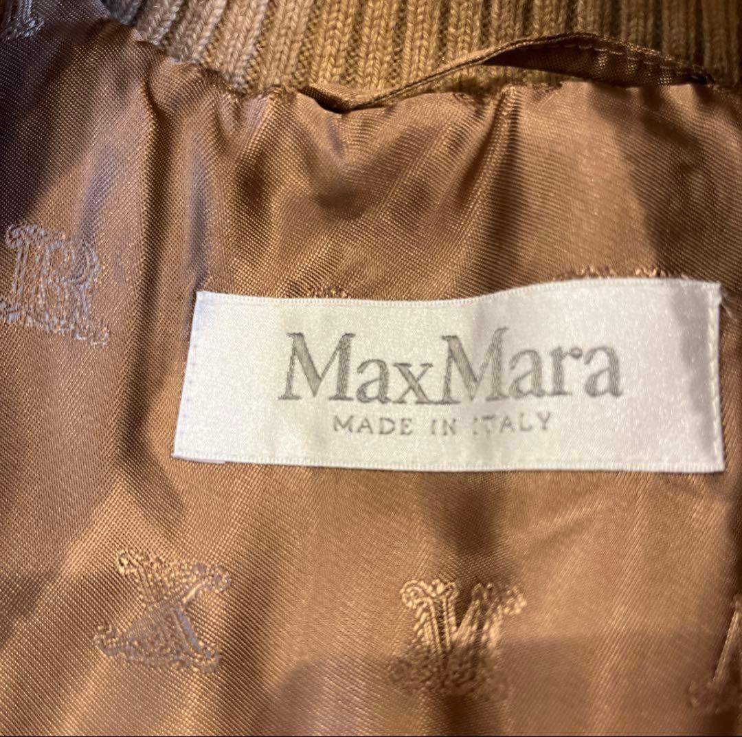 Max Mara テディベア　ボンバーケープ　キャメル　S