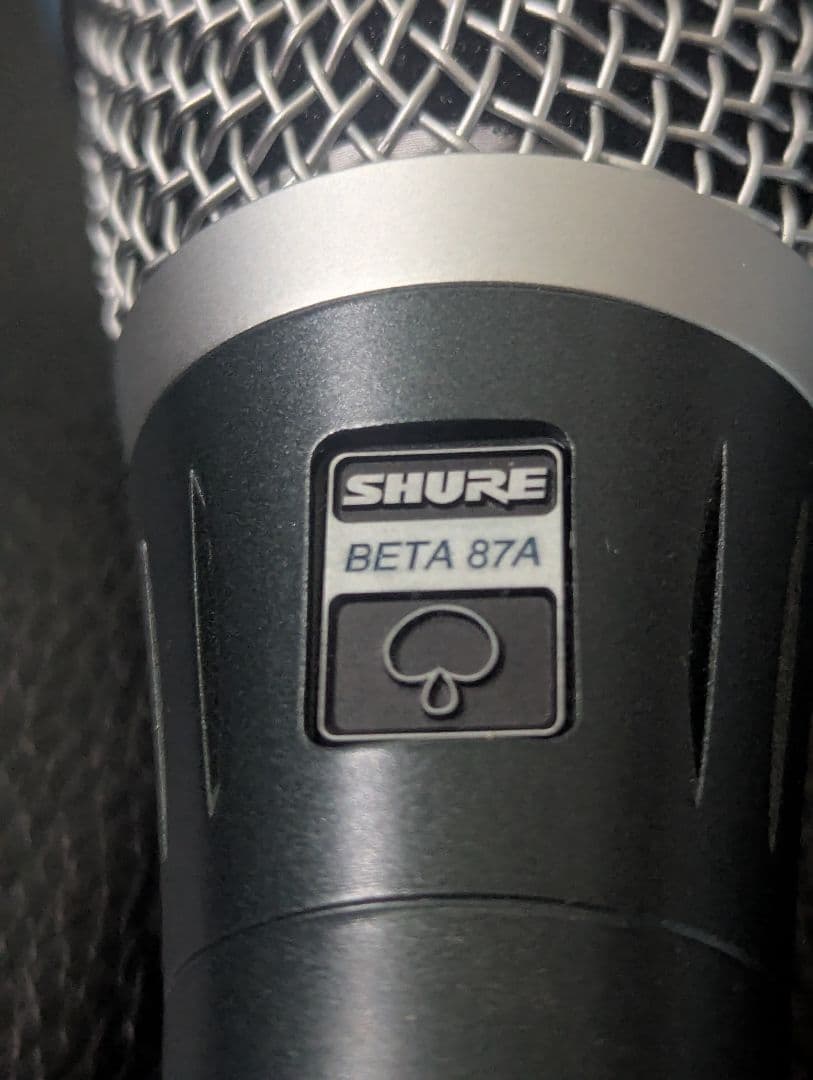 h*u様 SHURE BETA 87A コンデンサーマイク｜動作確認済｜ホルダー