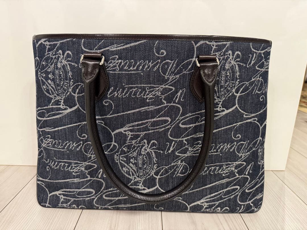 最終価格　新品同様BERLUTI スクリット トゥジュール ジャカード デニム