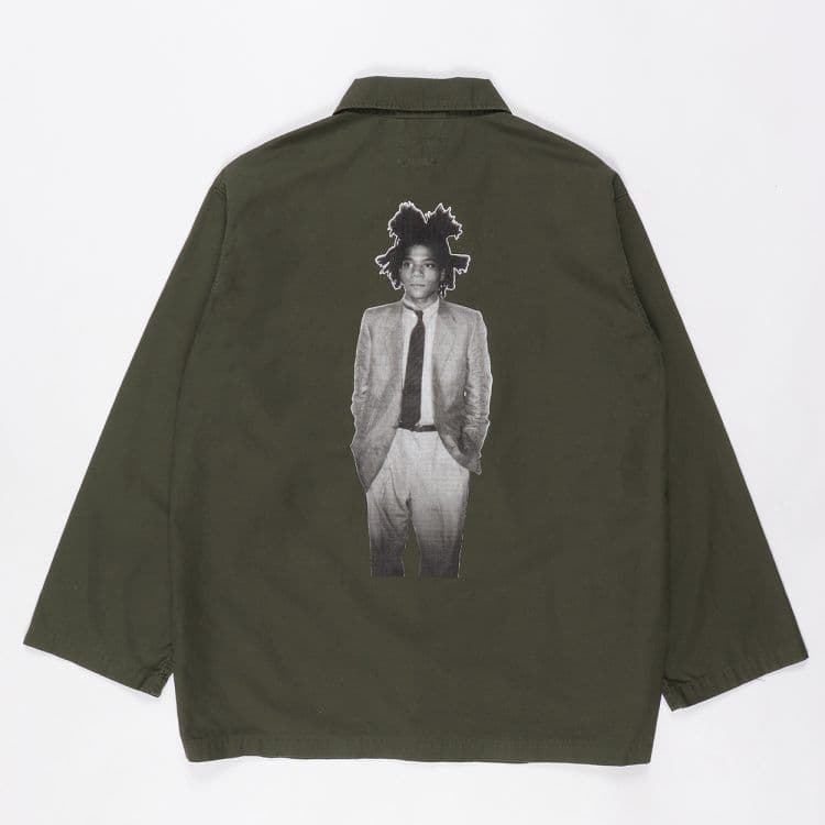 ワコマリア バスキア ミリタリーシャツ