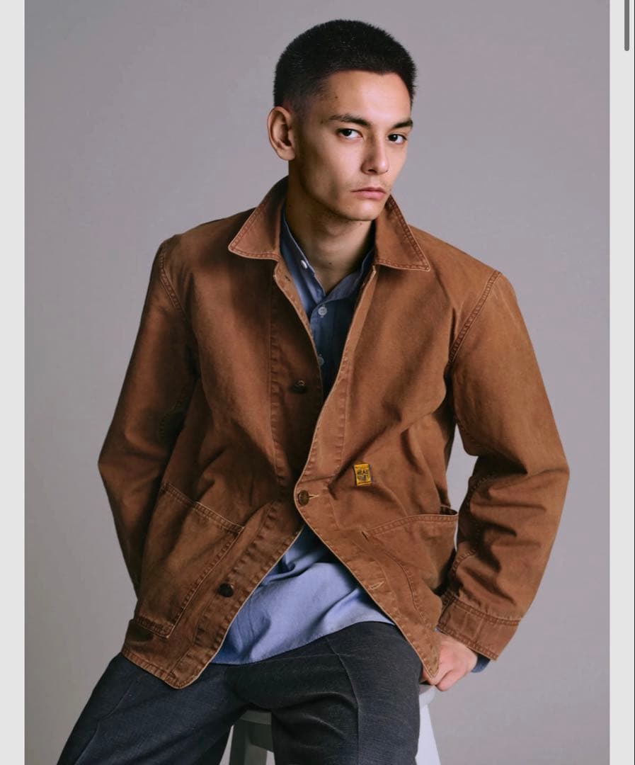 ジャケット・アウター new manual HEAD LIGHT DUCK CHORE JACKET