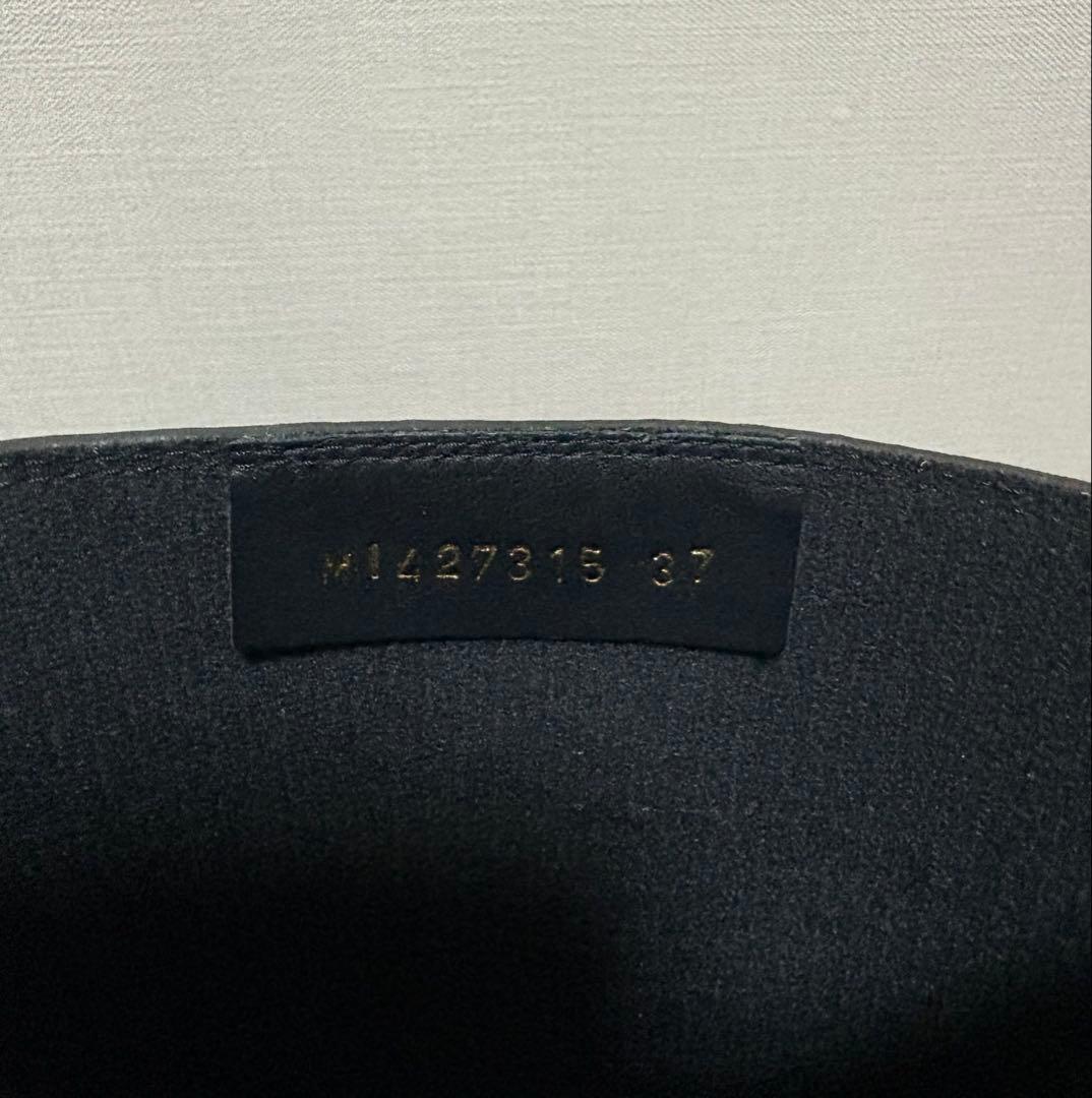 SAINT LAURENT ブラックロングブーツ サイズ37