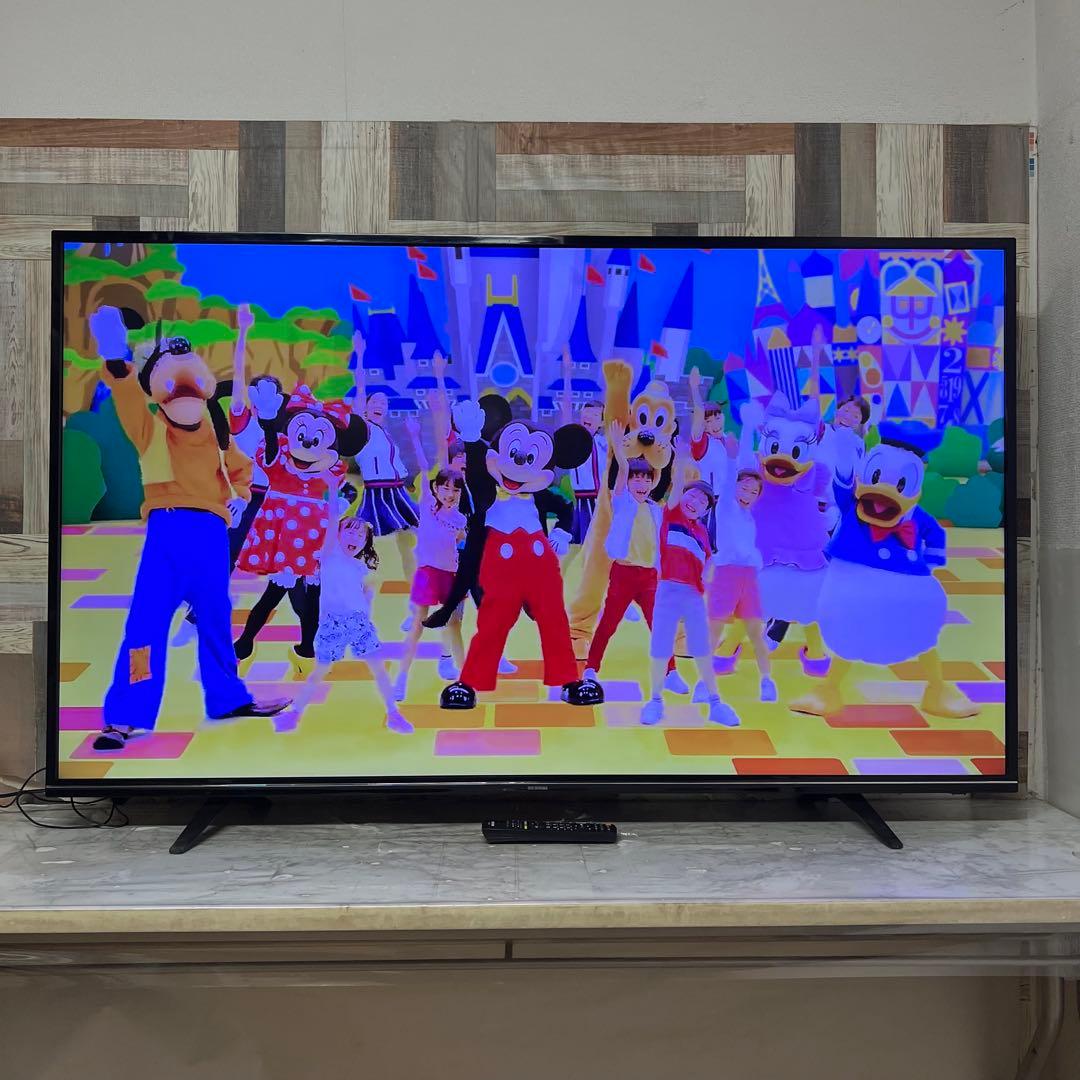 全国送料込❣️アイリスオーヤマ65V4K液晶テレビ東芝製LSI画面カンタン操作