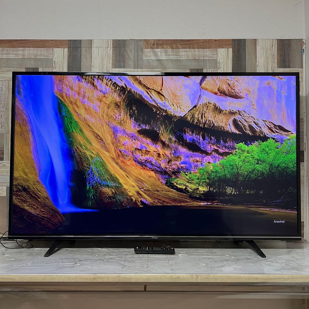 全国送料込❣️アイリスオーヤマ65V4K液晶テレビ東芝製LSI画面カンタン操作