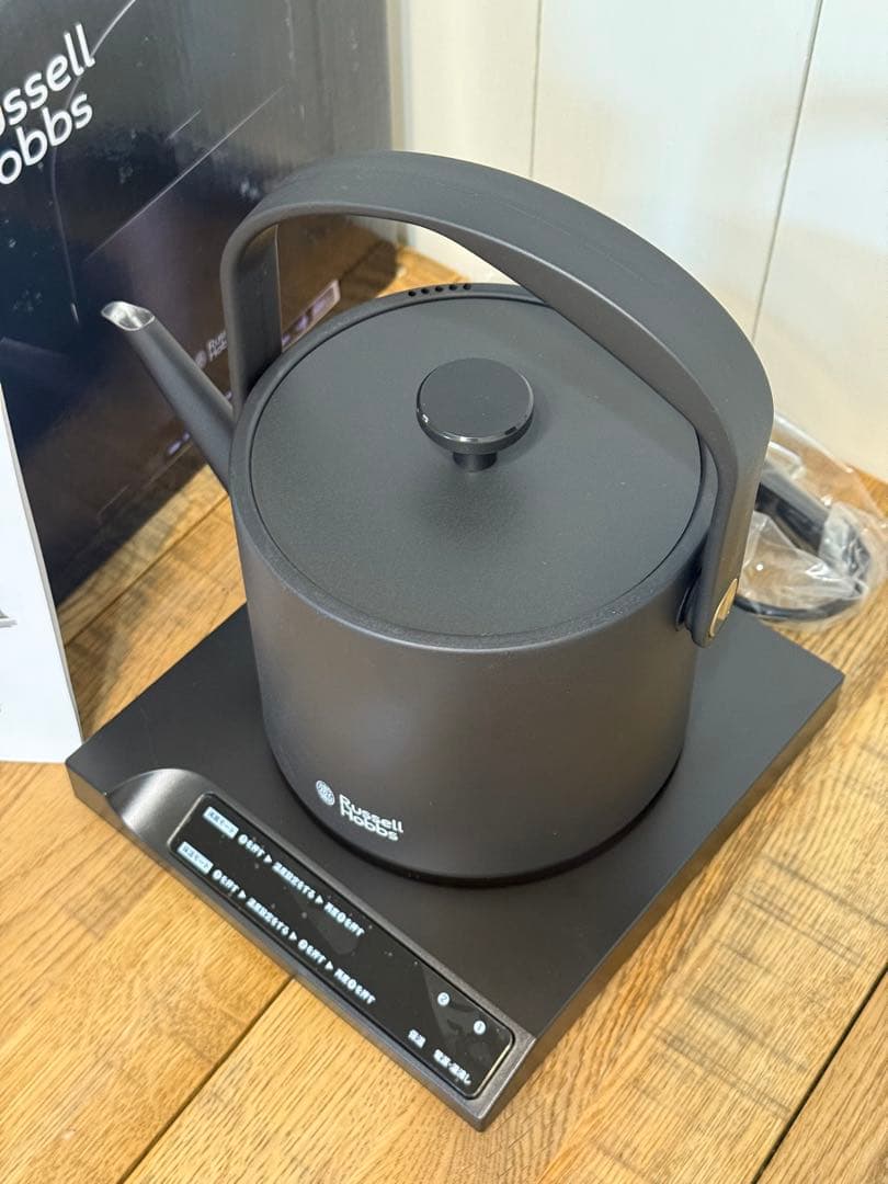 新品 ラッセルホブス Tケトル ブラック 7106JP-BK