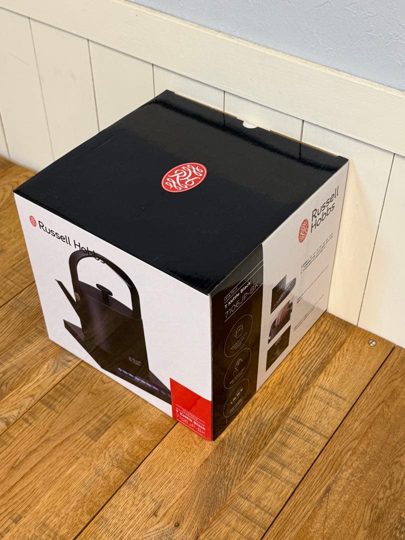 新品 ラッセルホブス Tケトル ブラック 7106JP-BK