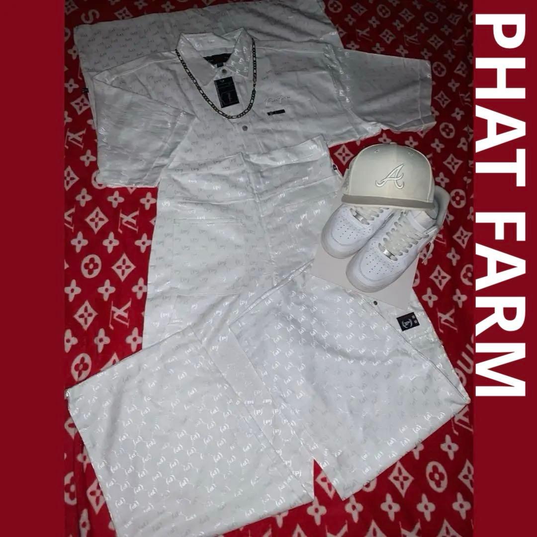 PHATFARM 超希少　HIPHOP セットアップ　bboy モノグラム