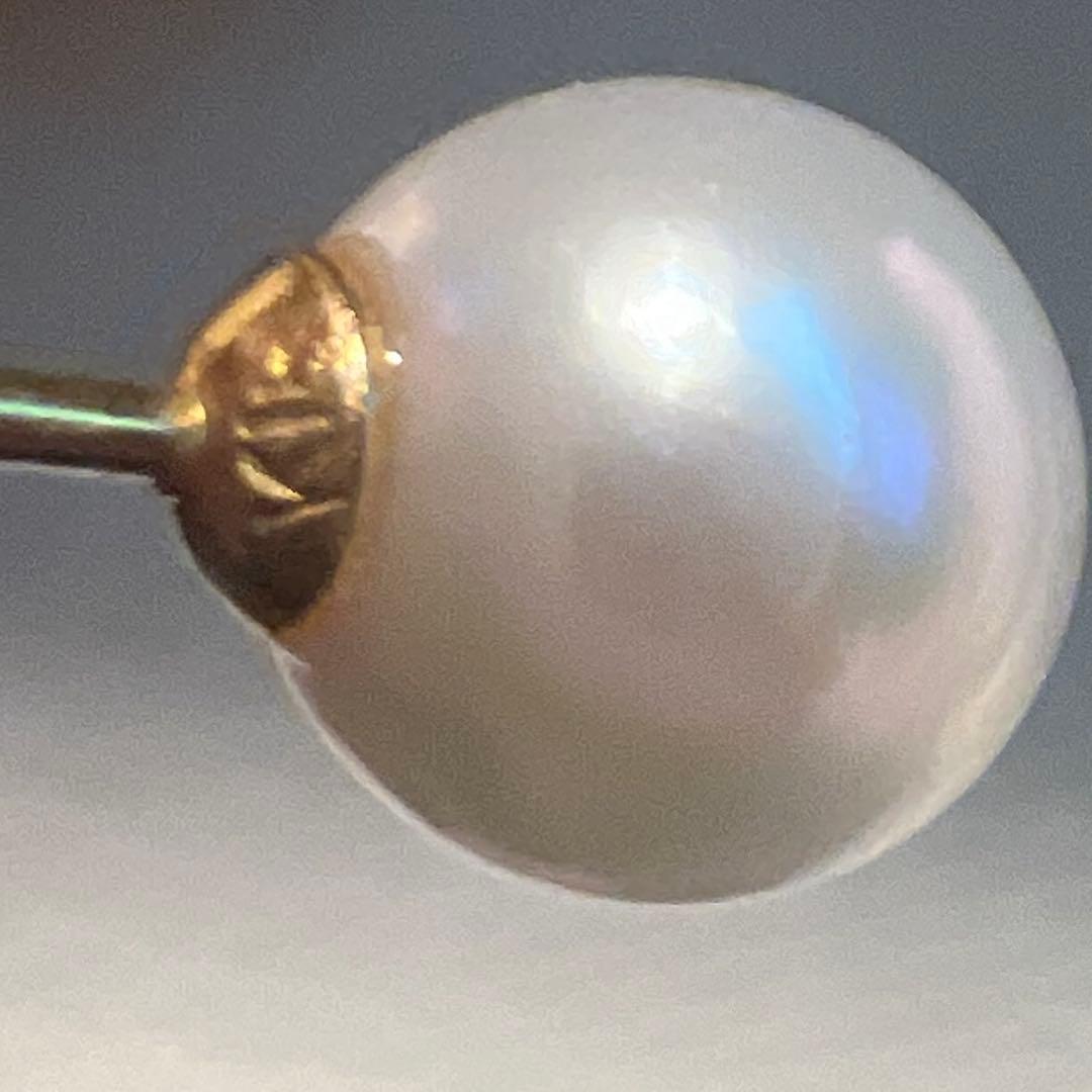 パールネクタイピン タイタック　K18