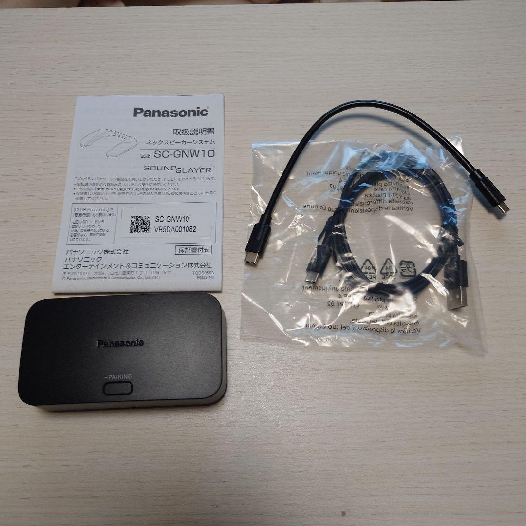 Panasonic SC-GNW10 ネックスピーカー