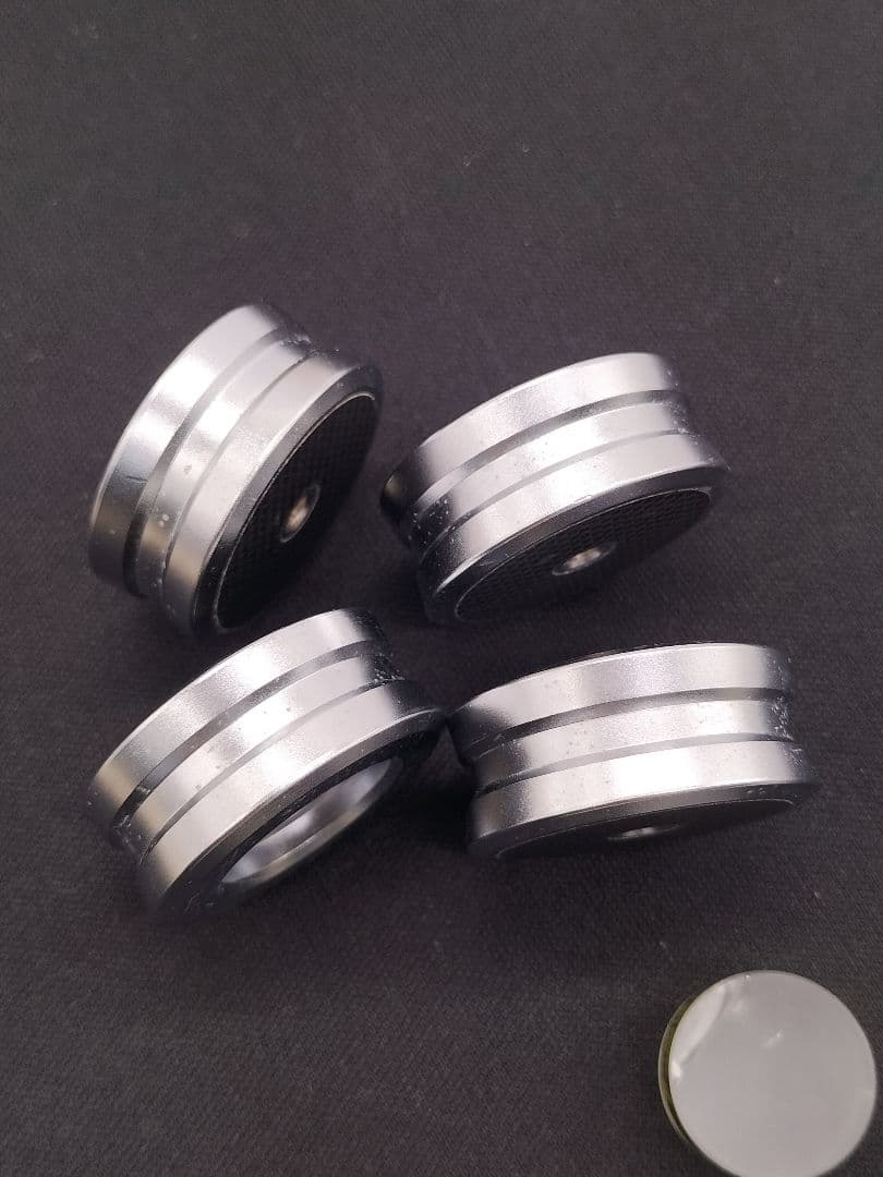 し*）様 オーディオリプラス石英インシュレーター 4個+ステンレスインシュレータ