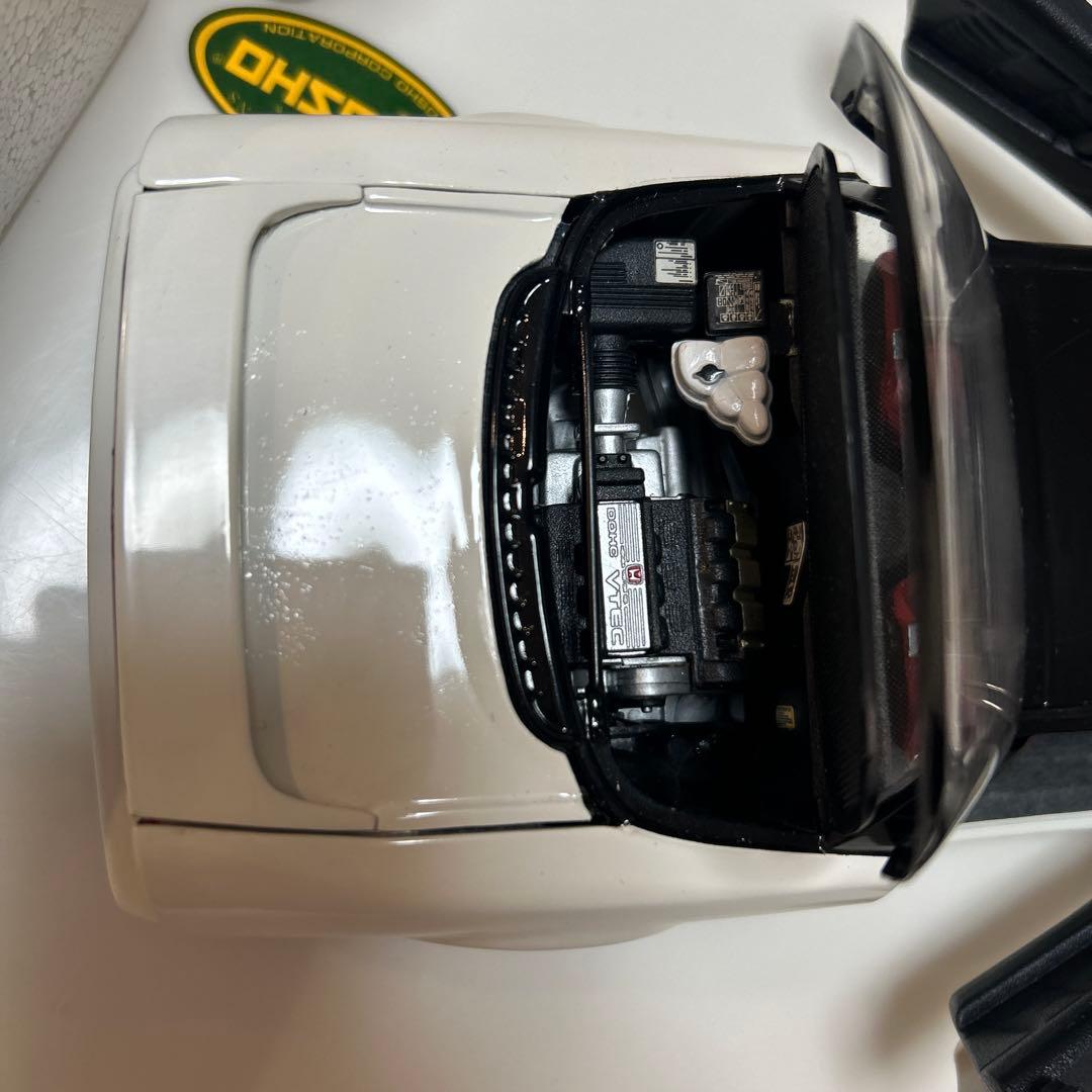 初代 京商　ホンダ　NSX ミニカー　シルバー　1/18