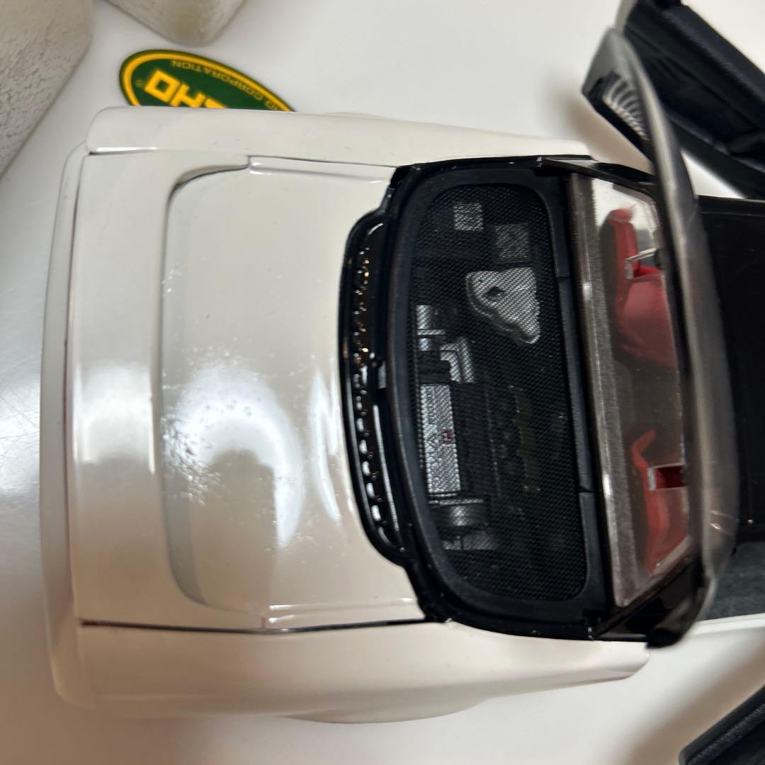 初代 京商　ホンダ　NSX ミニカー　シルバー　1/18