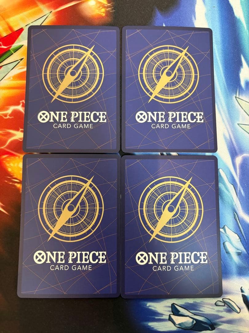 モンキー・D・ルフィ プロモ パラレル 4枚 応募者全員サービス 最強の3兄弟