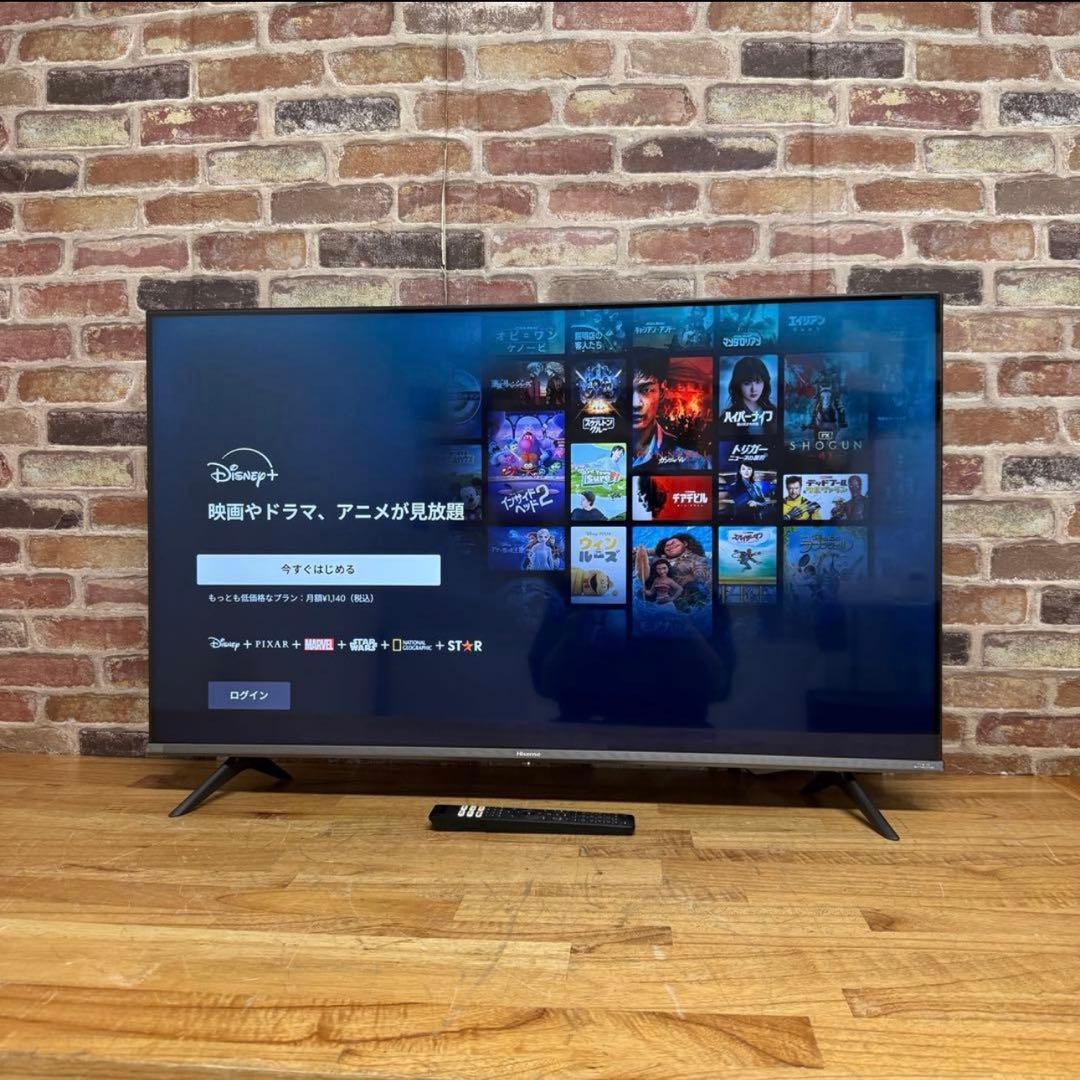 ハイセンス 43V型 4Kチューナー内蔵 液晶テレビ 43A65G ネット動画