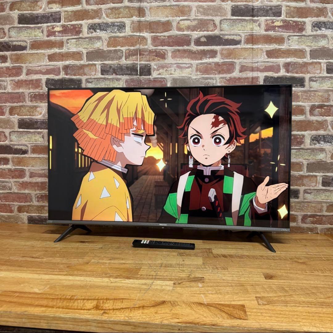 ハイセンス 43V型 4Kチューナー内蔵 液晶テレビ 43A65G ネット動画