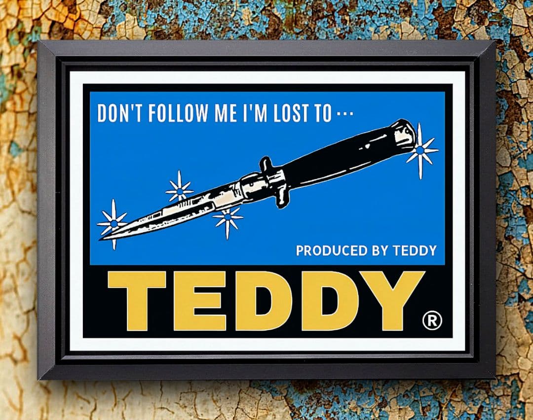 TEDDY・ジャックモリス・カルコーク【A4サイズ写真ポスター額装付６点セット】