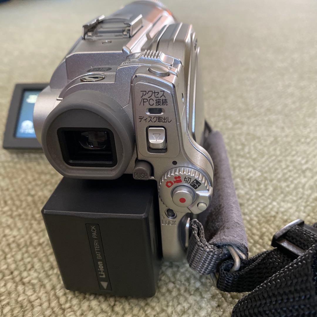 【大値下げ】日立DVD CAM 2メガピクセル　バッテリー　記録媒体　バック&箱