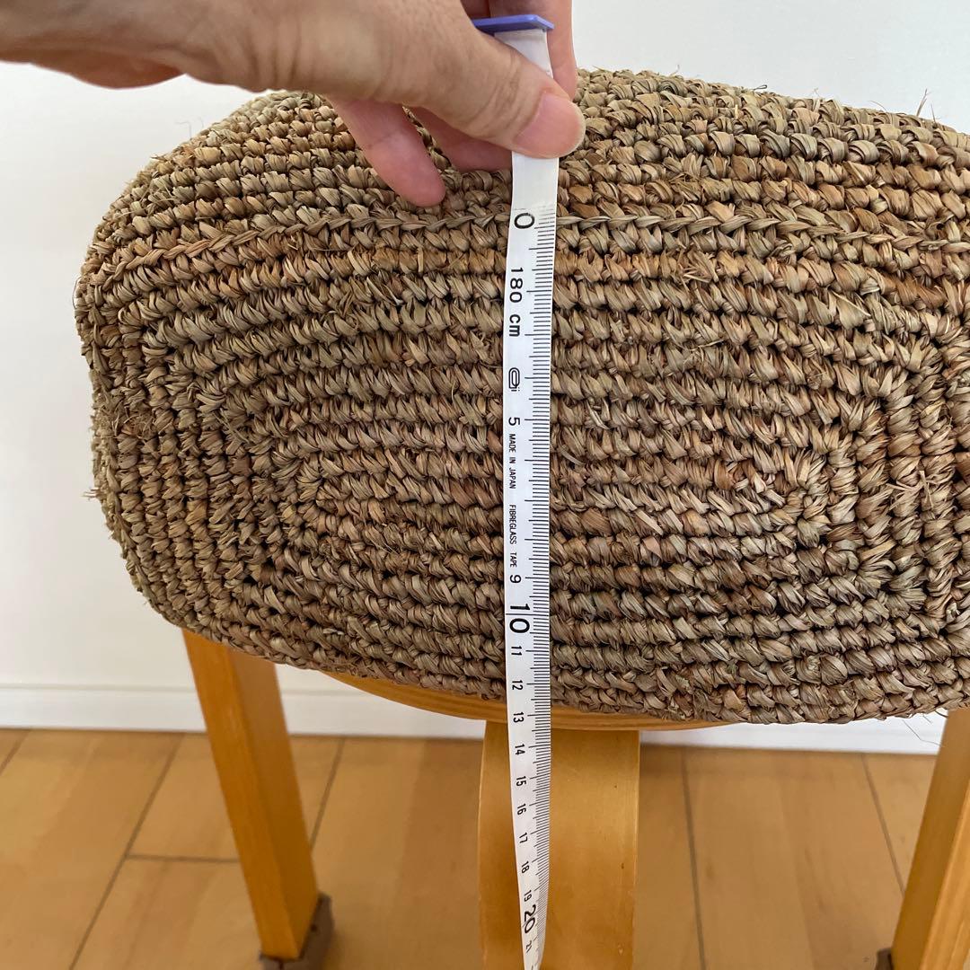 ヴィオラドーロ MIRO 2wayラフィアトートバッグ、かごバック