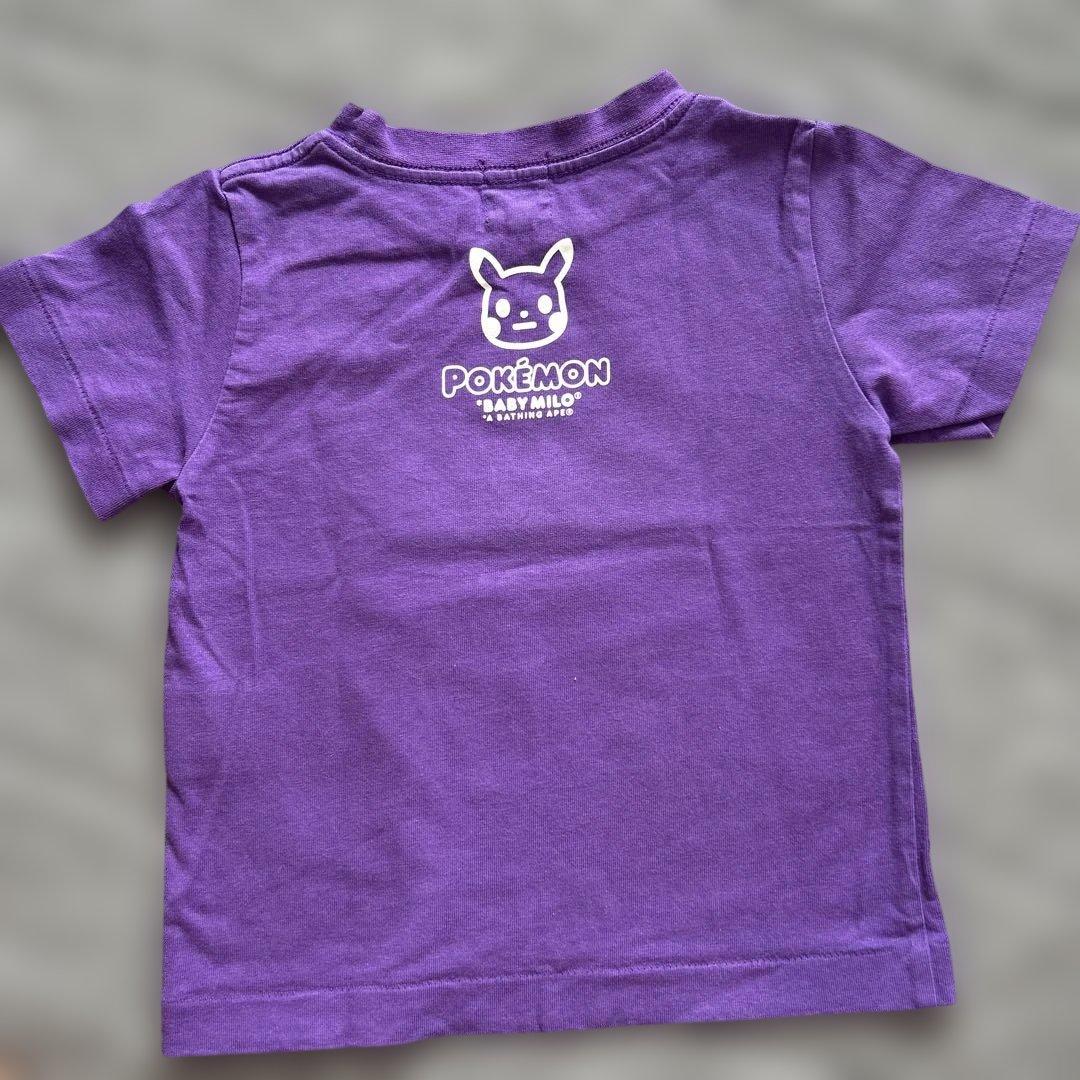 ポケモン BABY MILO Tシャツ 紫100cm
