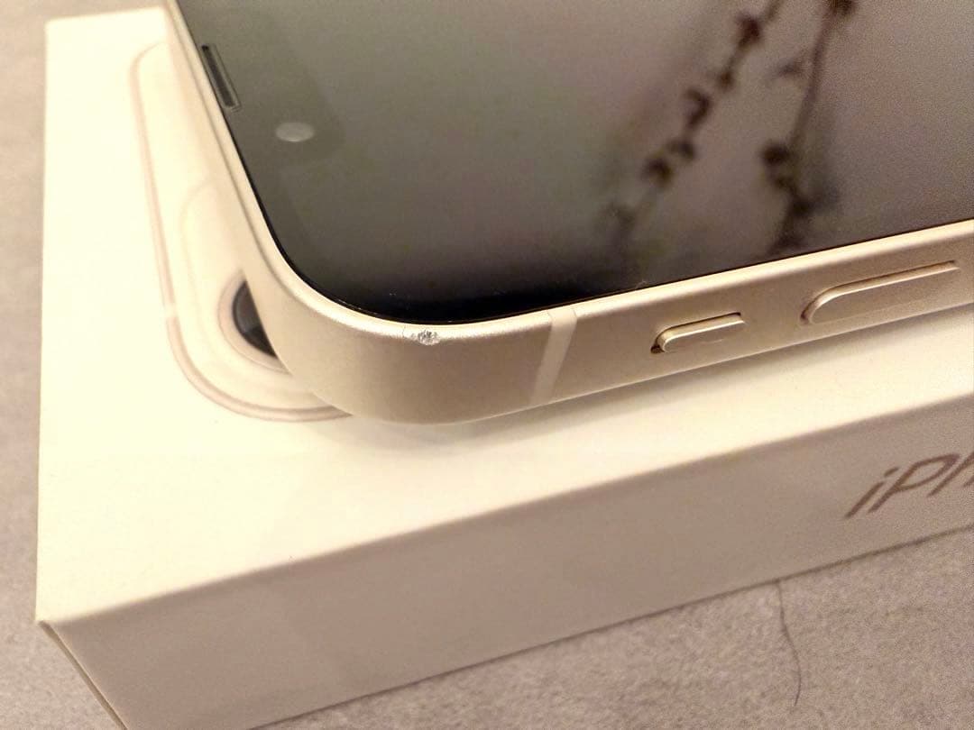 値下美品　Apple iPhone 13 mini スターライト　SIM フリー