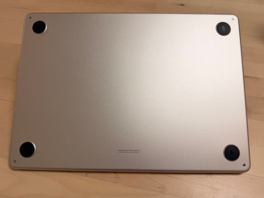 MacBook Air13 M3 8GBメモリ 256GB スターライト