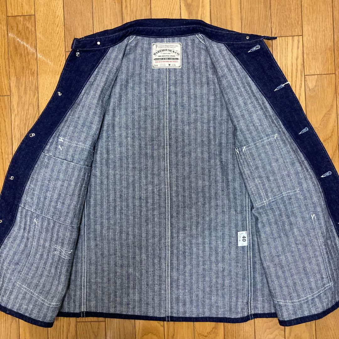 WAREHOUSE ウエアハウス　Lot.2165 ヘリンボーンカバーオール40