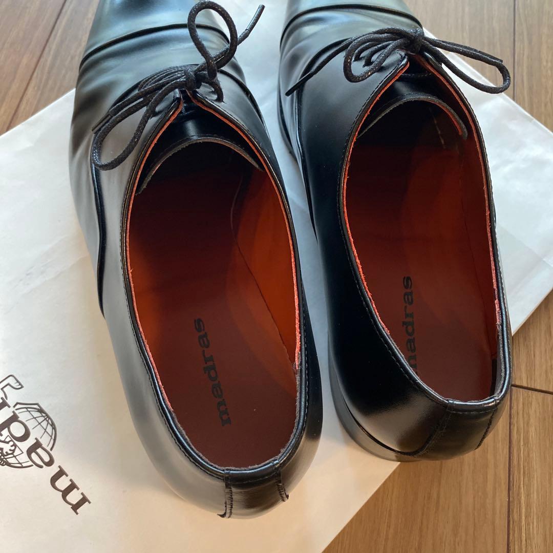 【未使用級✨】madras ドレスシューズ　ストレートチップ