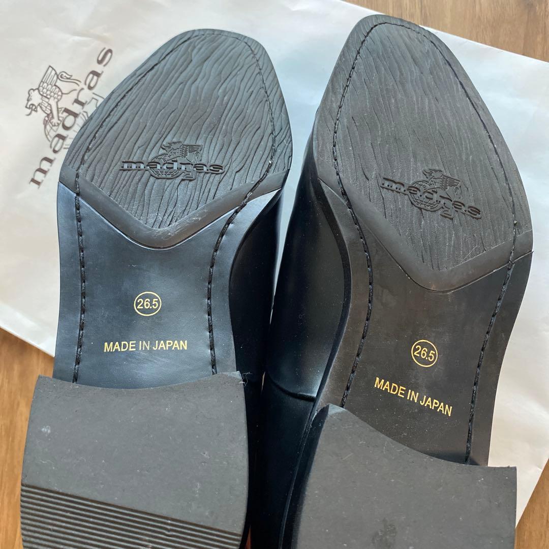 【未使用級✨】madras ドレスシューズ　ストレートチップ