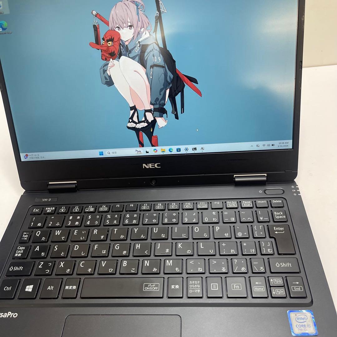 Windowsノート本体 #975 NEC Versapro VH-3 i5-7Y54 8GB 256GB