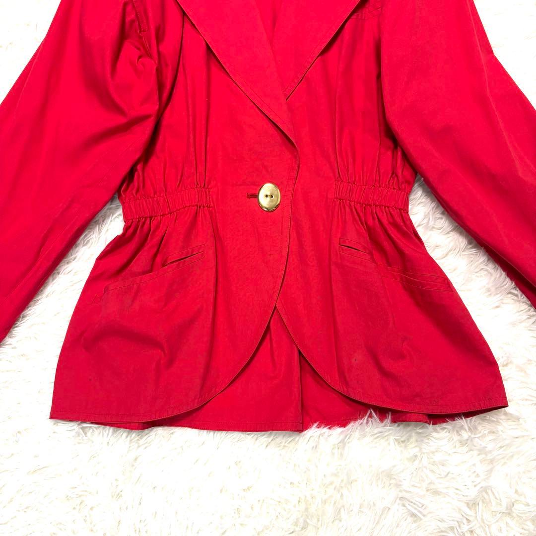 Miss Dior テーラードジャケット Aライン ヴィンテージ Lサイズ 赤