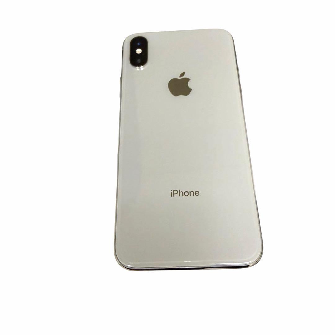 iPhone X 本体 256GB シルバーホワイト 動作確認済 初期化済