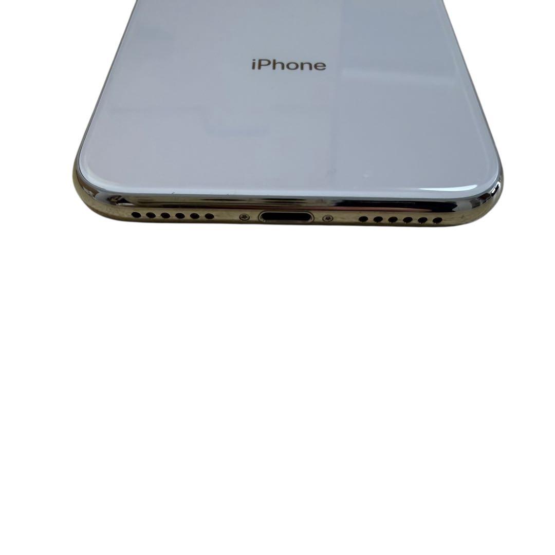 iPhone X 本体 256GB シルバーホワイト 動作確認済 初期化済