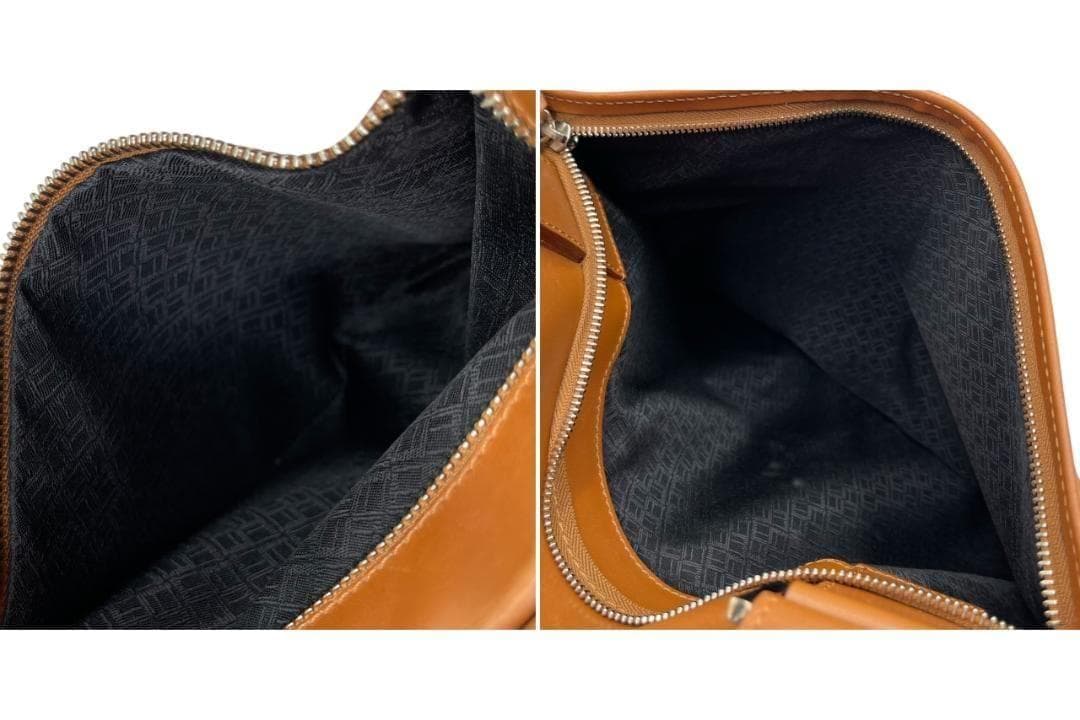 dunhill/ダンヒル レザー ショルダーバッグ メッセンジャーバッグ