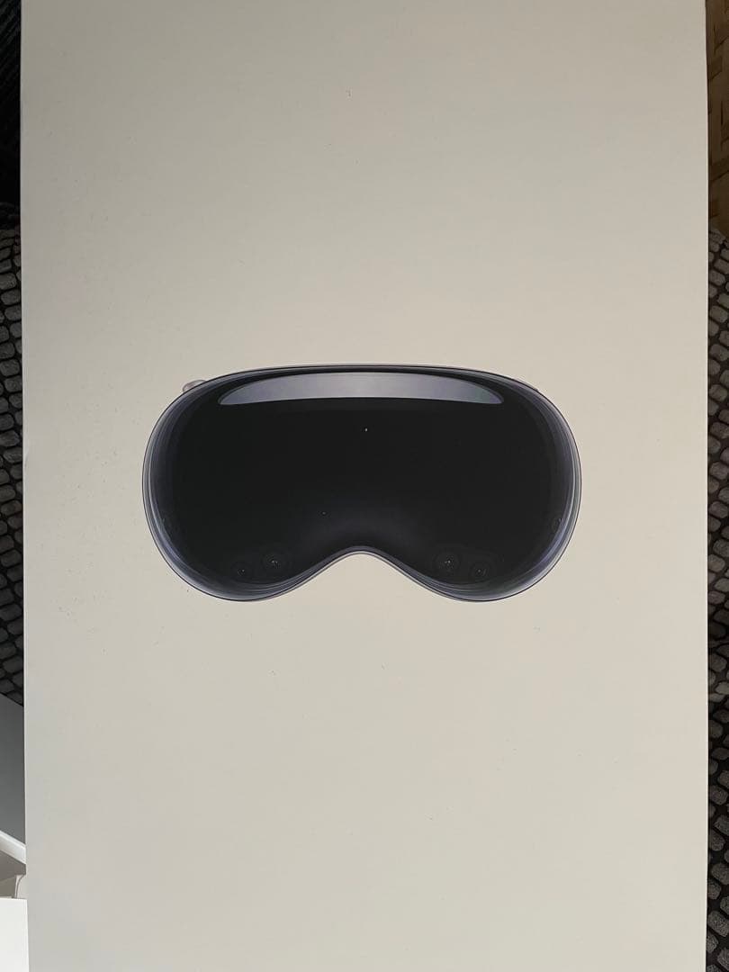 たい　Apple Vision Pro 空箱　説明書　保護材付き