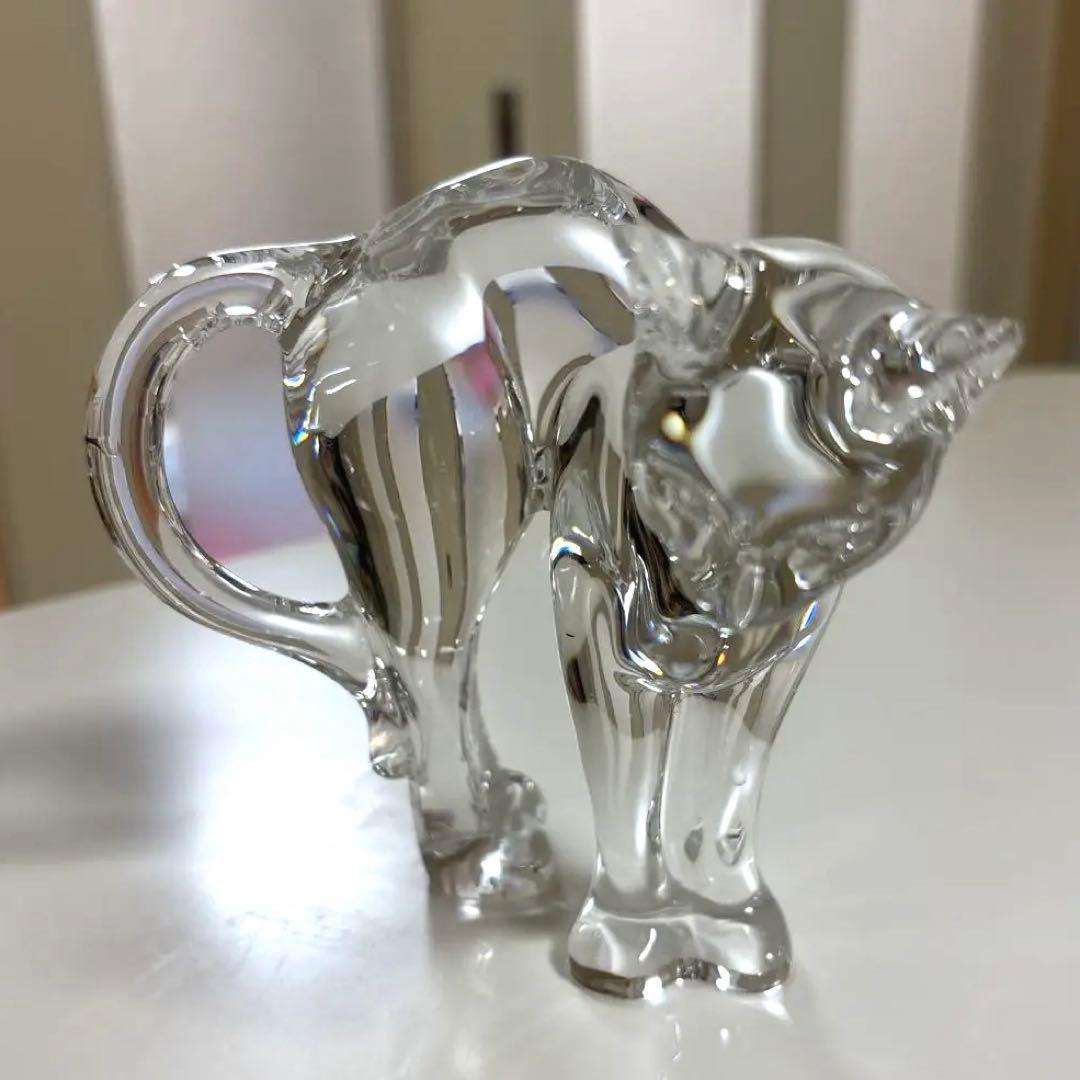 k*n様 バカラ クリスタル 猫