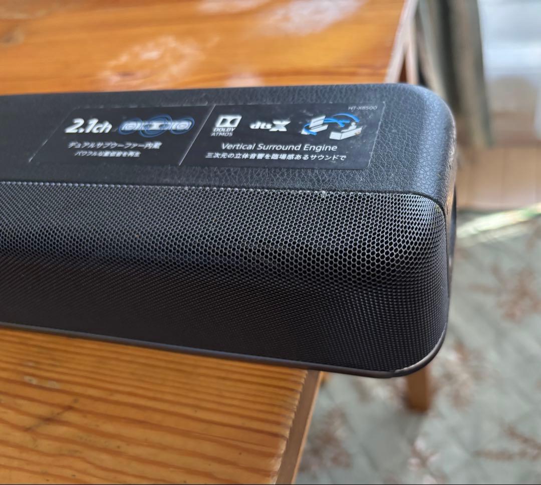 【土.日価格】SONY HT-X8500 ※HDMI、リモコン、電源コード付属