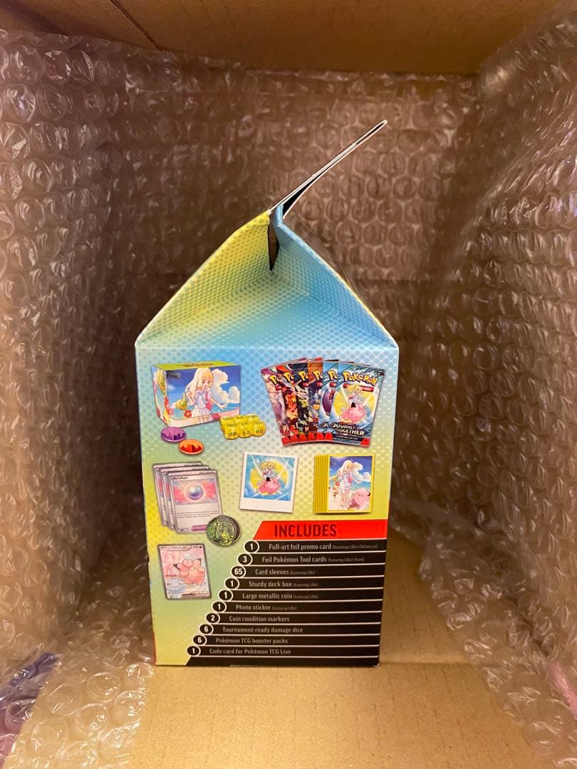 リーリエのピッピ英語ver ピカチュウプロモカード付き　プレミアムコレクション