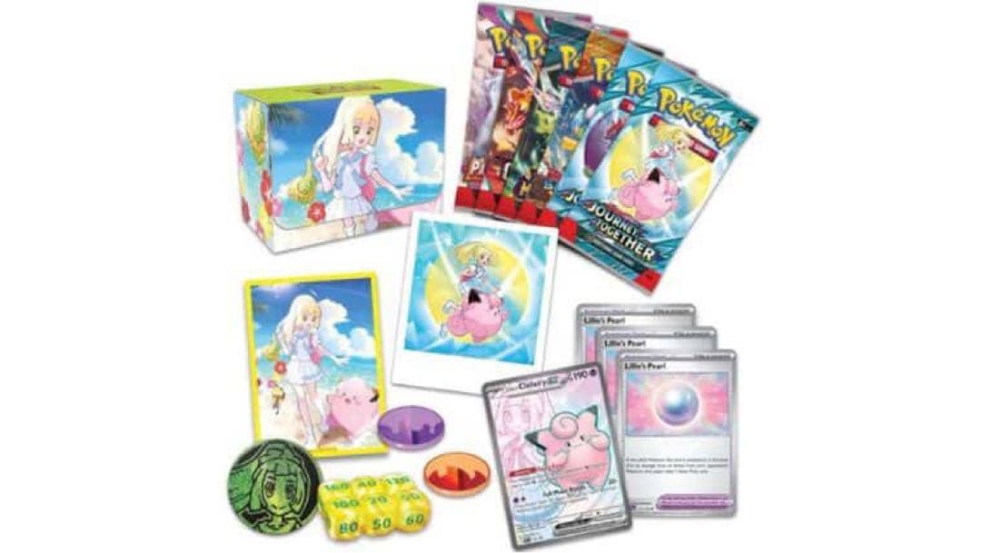リーリエのピッピ英語ver ピカチュウプロモカード付き　プレミアムコレクション