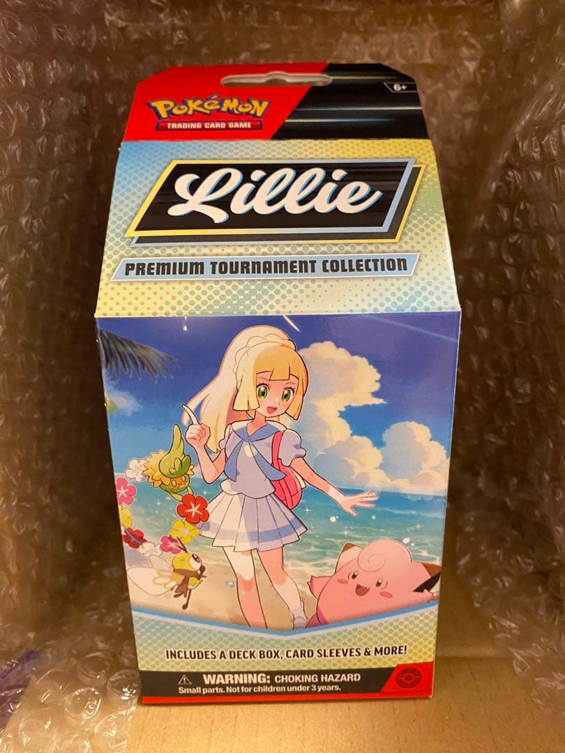 リーリエのピッピ英語ver ピカチュウプロモカード付き　プレミアムコレクション