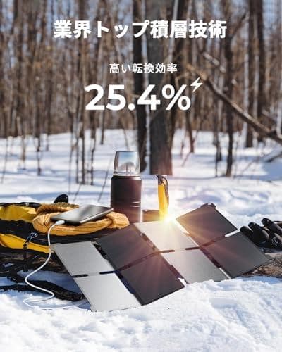 BigBlue ソーラーパネル ソーラー充電器 22W USB-A/Type-m