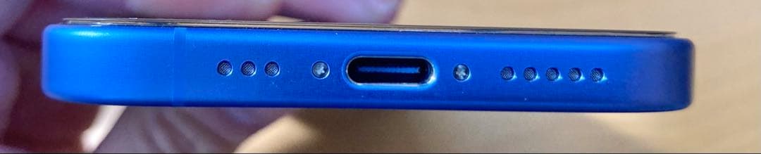 iPhone16 ウルトラマリン 128GB バッテリー最大容量100％